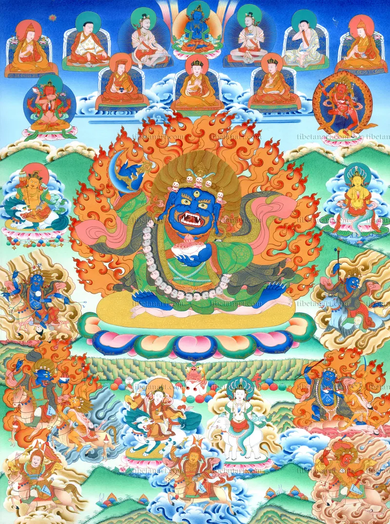 Dorje Bernagchen Lineage