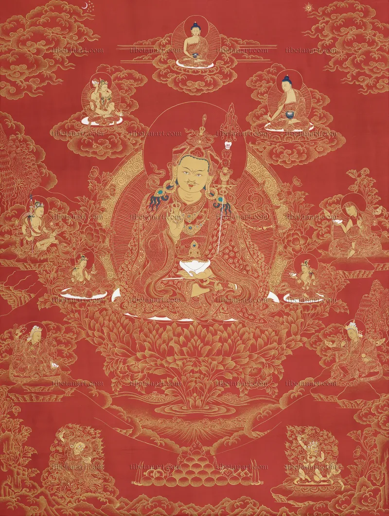 Padmasambhava and His Eight Manifestations